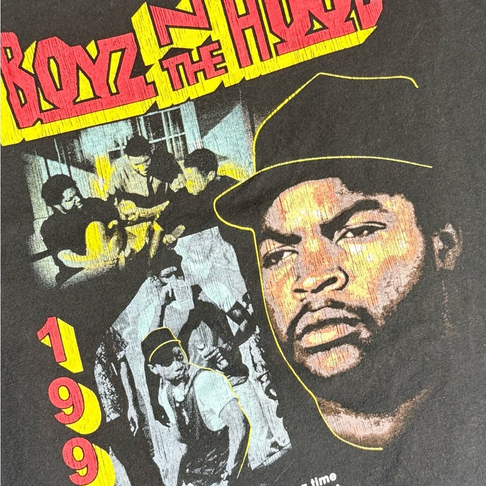 ⭐️ Boyz n the Hood 1991 Ice Cube Graphic Tee Black – Fifth Sun – 2XL